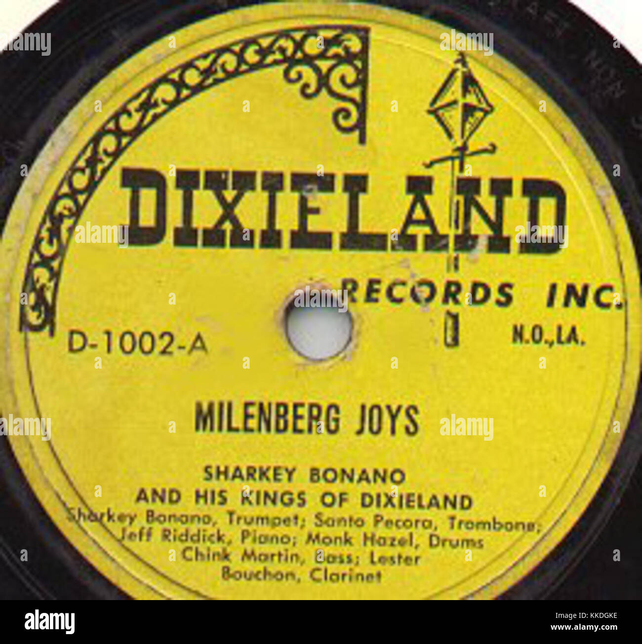 Dixieland Records was a prominent label in the jazz music scene, focusing on traditional Dixieland jazz recordings. Known for preserving and promoting early jazz, it contributed to the genre's evolution and history. Stock Photo