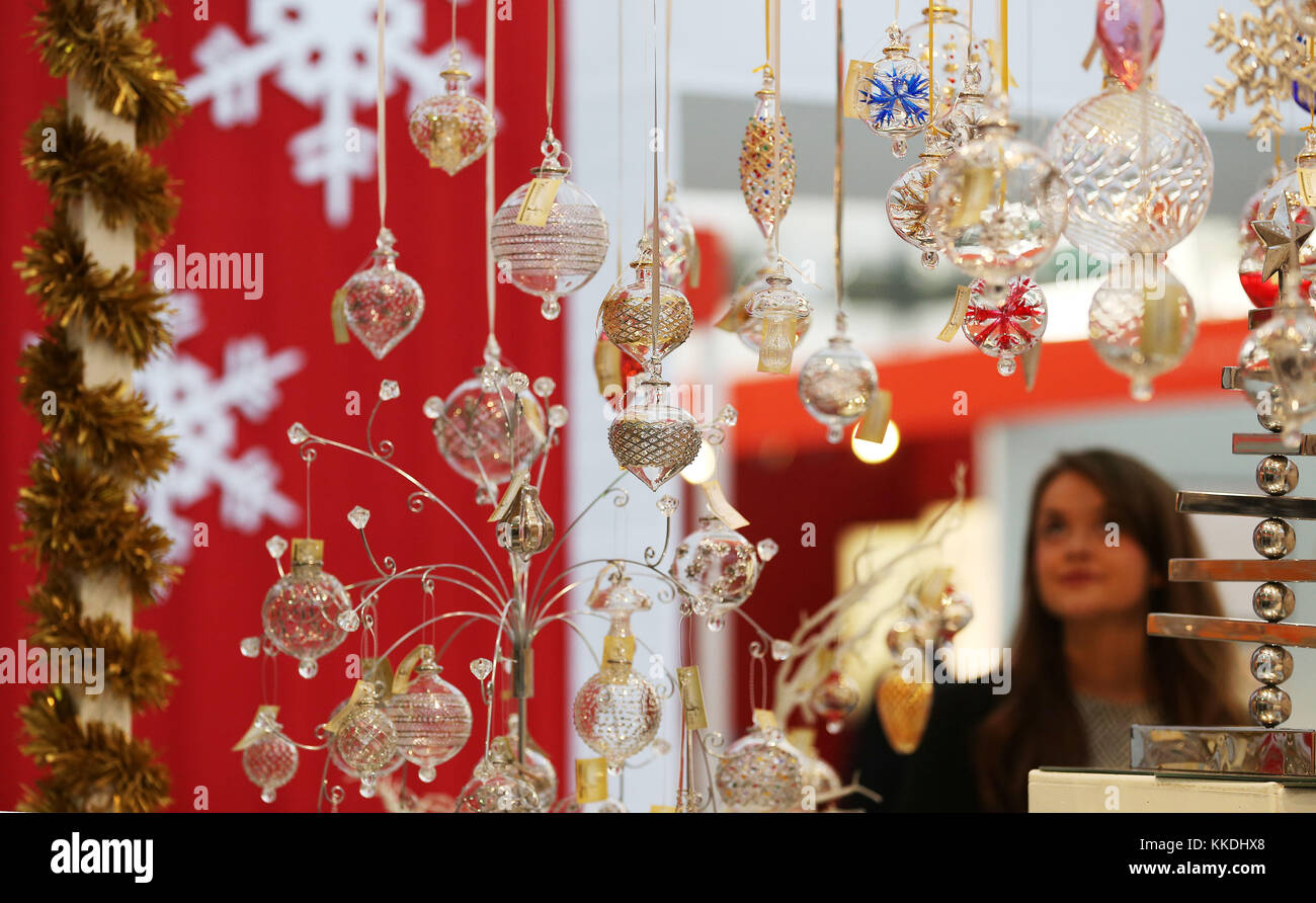 Spirit of Christmas Fair at London's Olympia Featuring Atmosphere