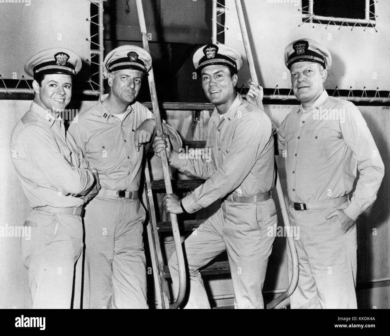 Mister Roberts television cast Stock Photo Alamy