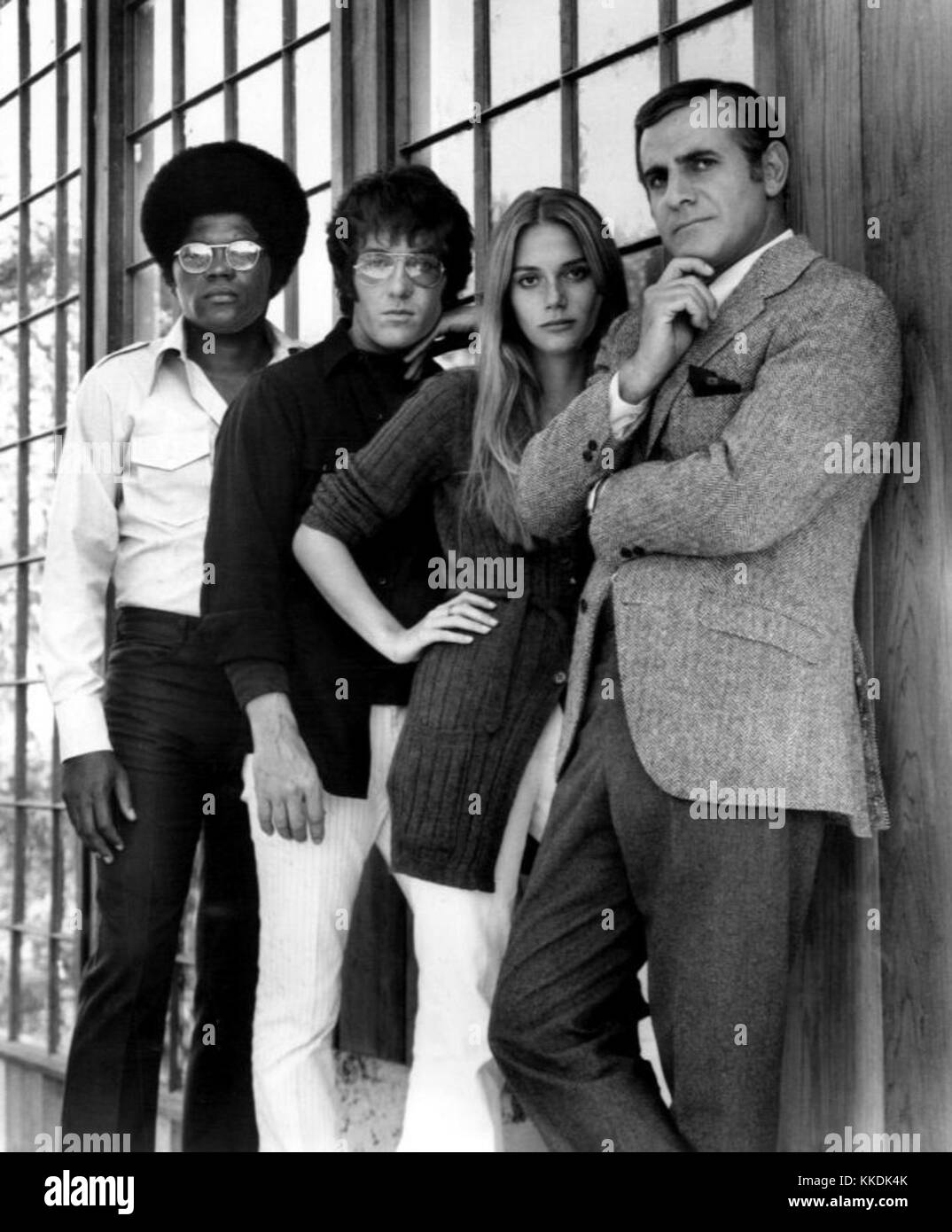 Mod Squad cast photo 1969 Stock Photo