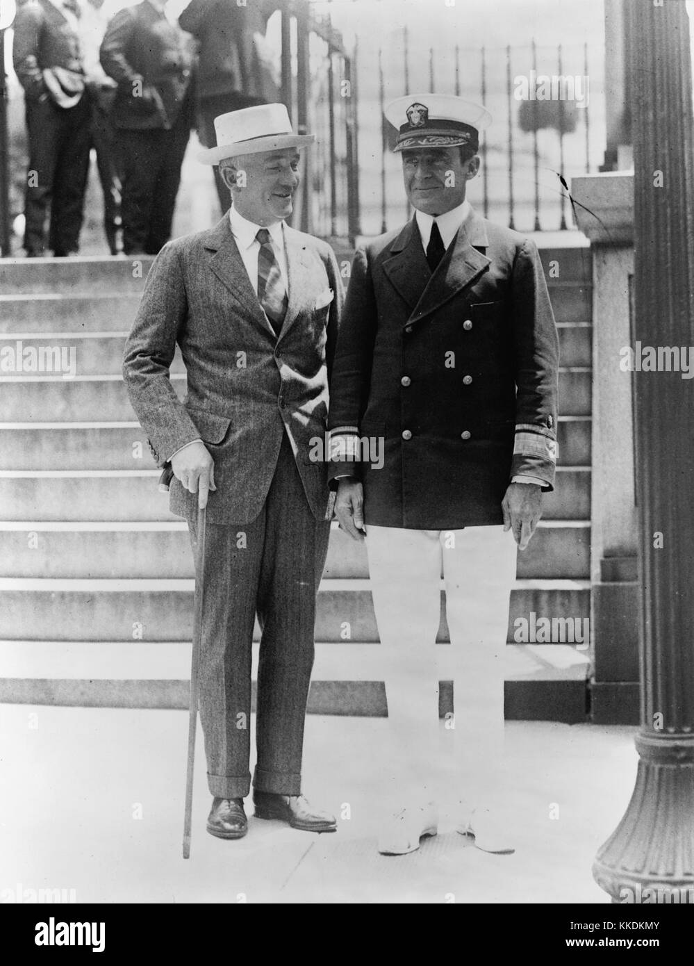 Norman H. Davis and Dr. Gary Grayson Stock Photo Alamy