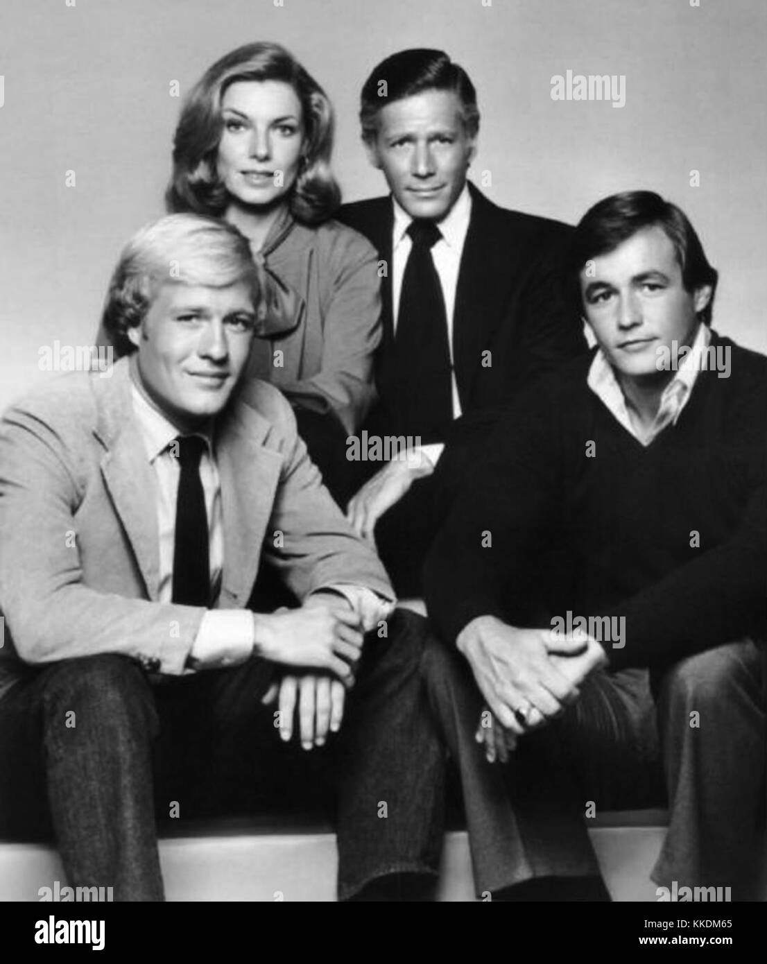 Rich Man Poor Man Book Ii Cast 1977 Stock Photo Alamy