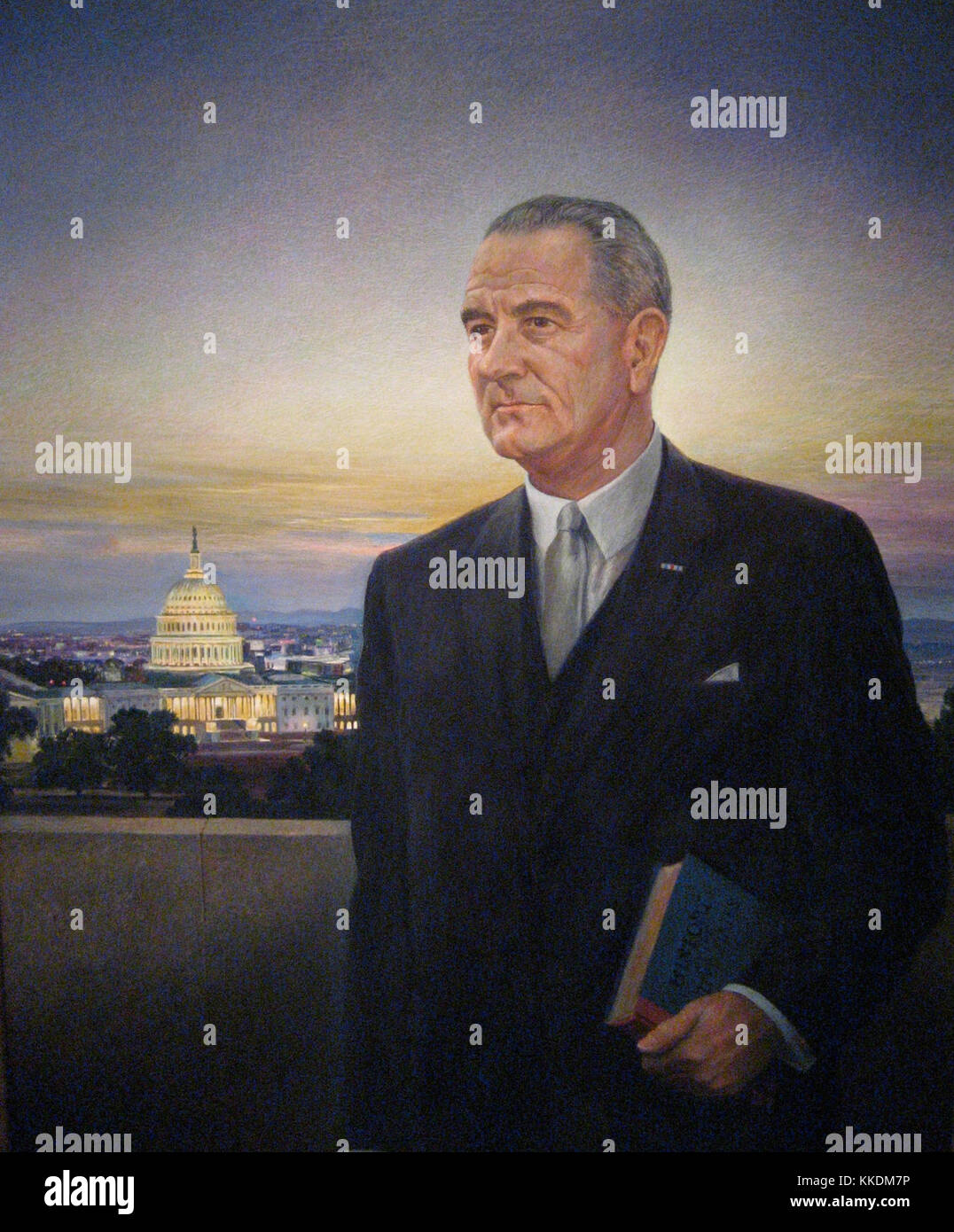 LBJ National Portrait Gallery Stock Photo - Alamy