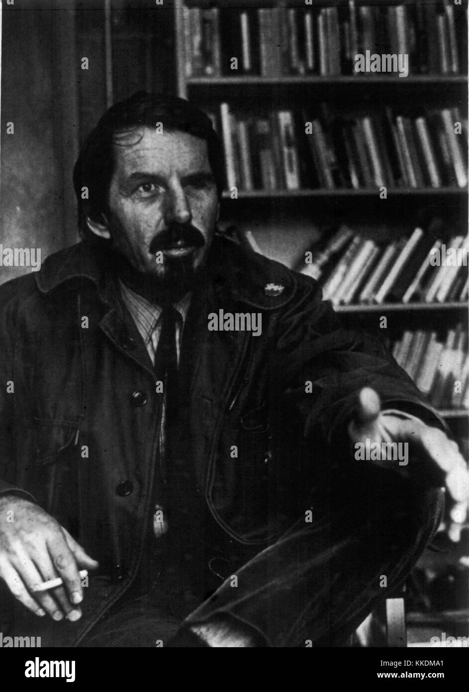 Robert Creeley 2 - Buffalonian 1970 Stock Photo - Alamy