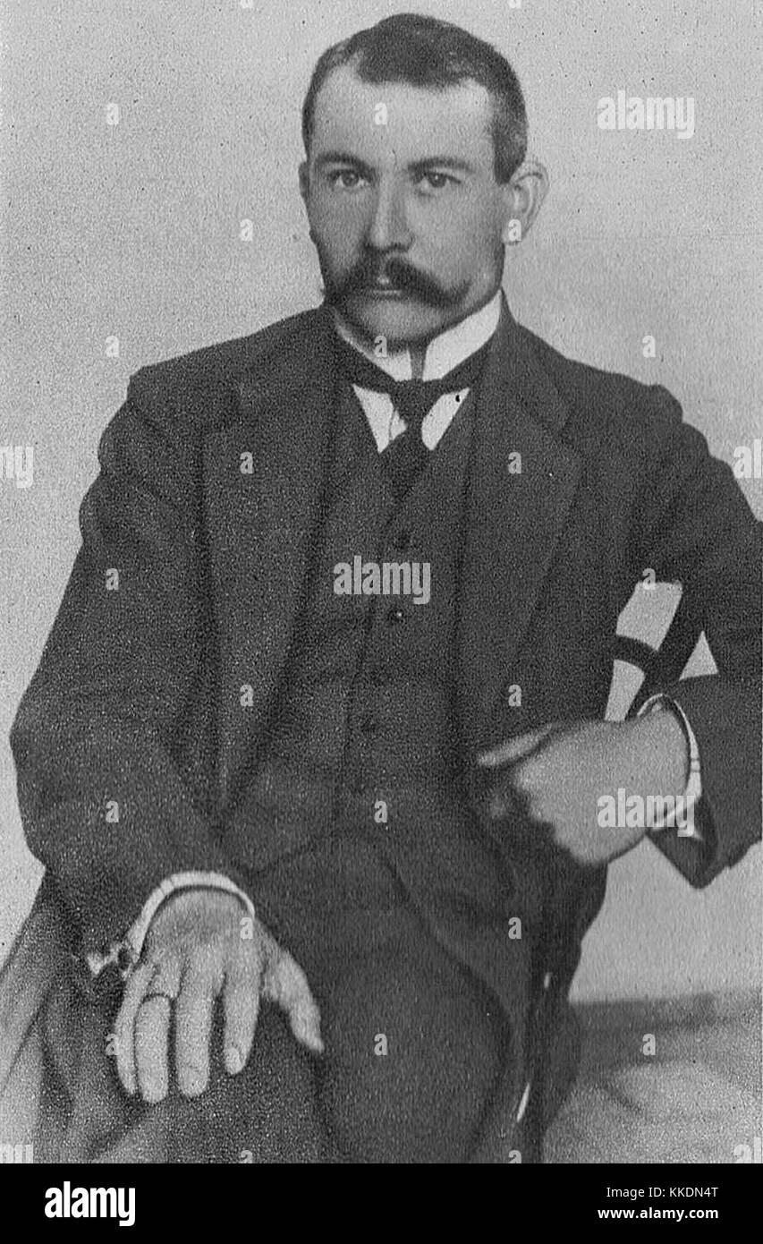 Tomasz Arciszewski, foto z 1906 r. Stock Photo