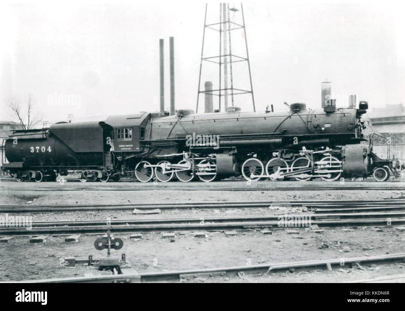 Union Pacific steam locomotive 1938 Stock Photo