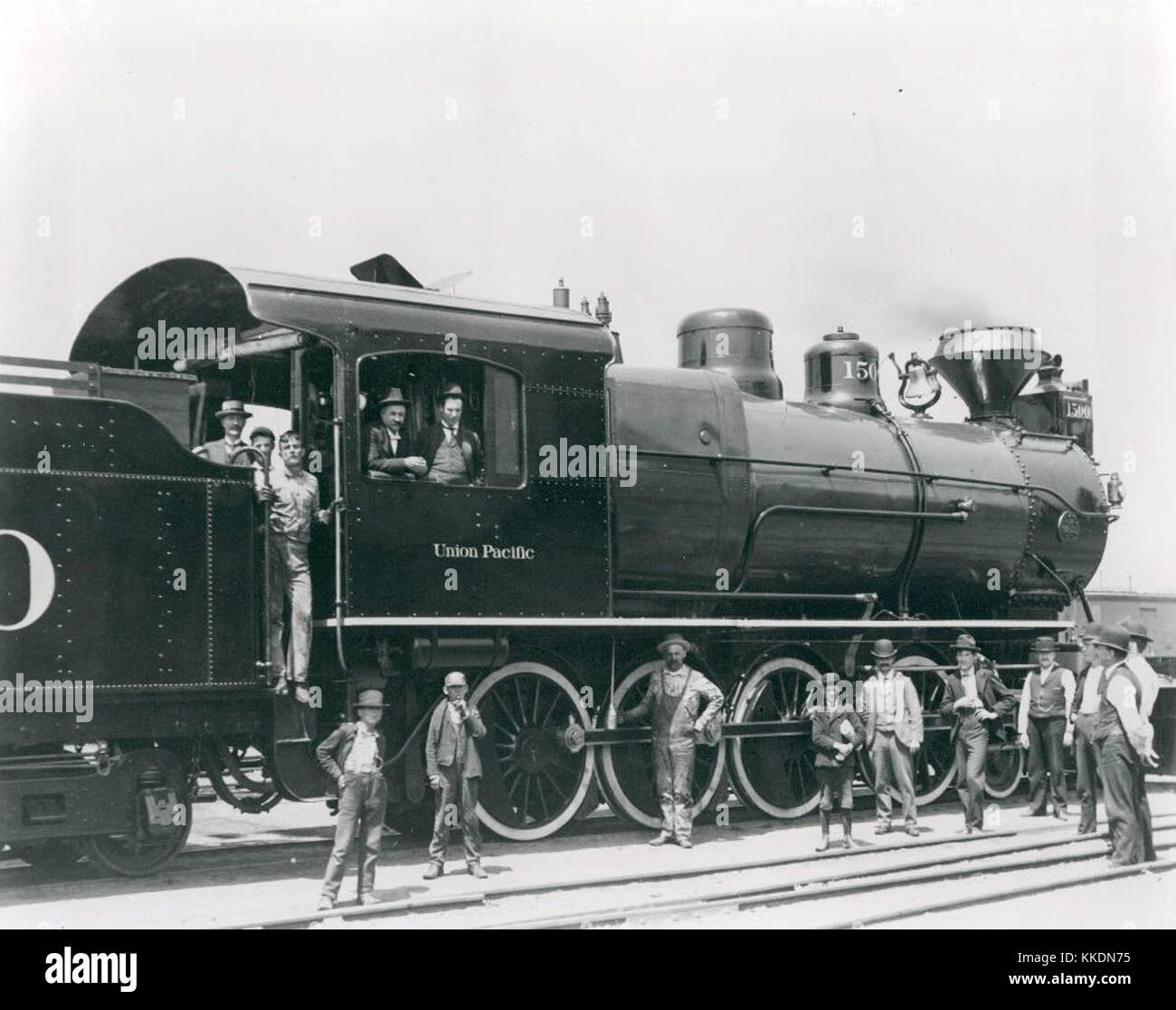 Union Pacific steam locomotive 1939 Stock Photo