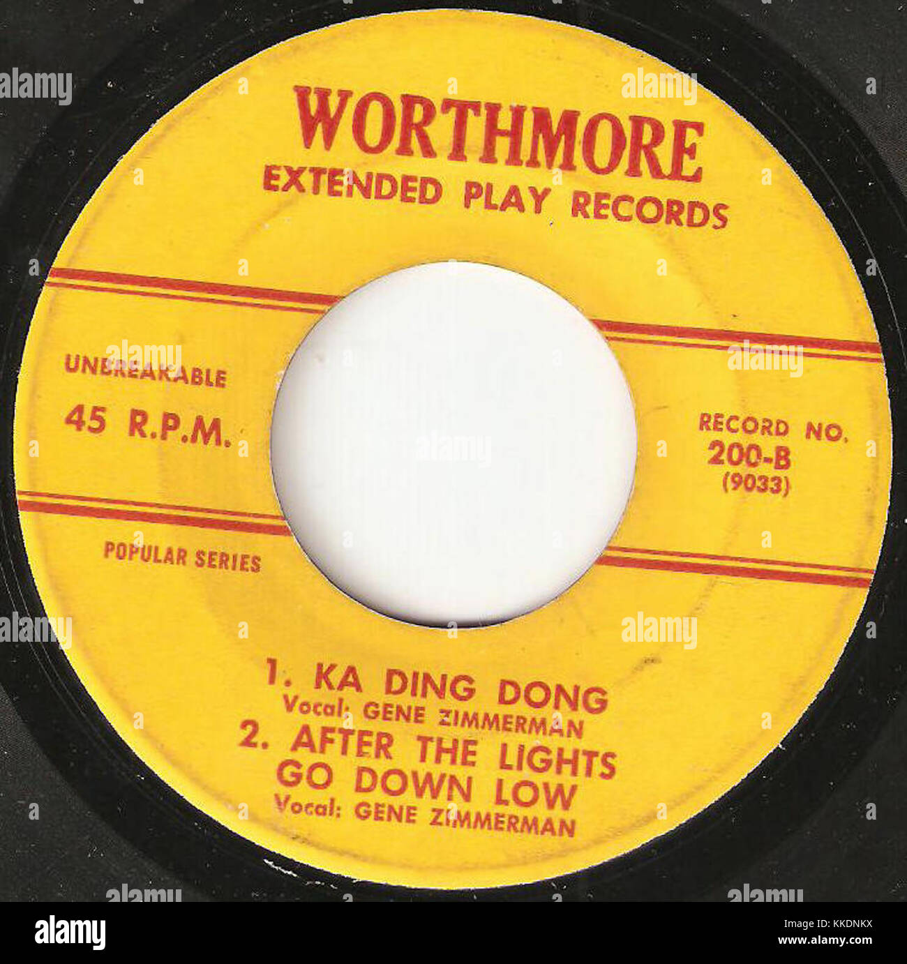 Worthmore 200 B KaDingDongAfterTheLightsGoDownLow Stock Photo Alamy
