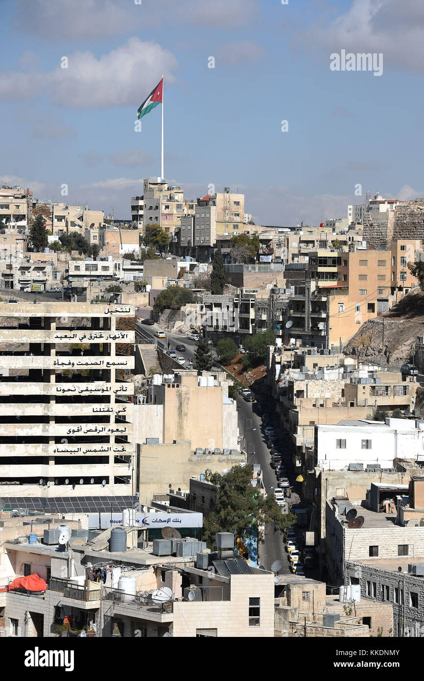 General view of Amman, Jordan as Prime Minister Theresa May visits ...