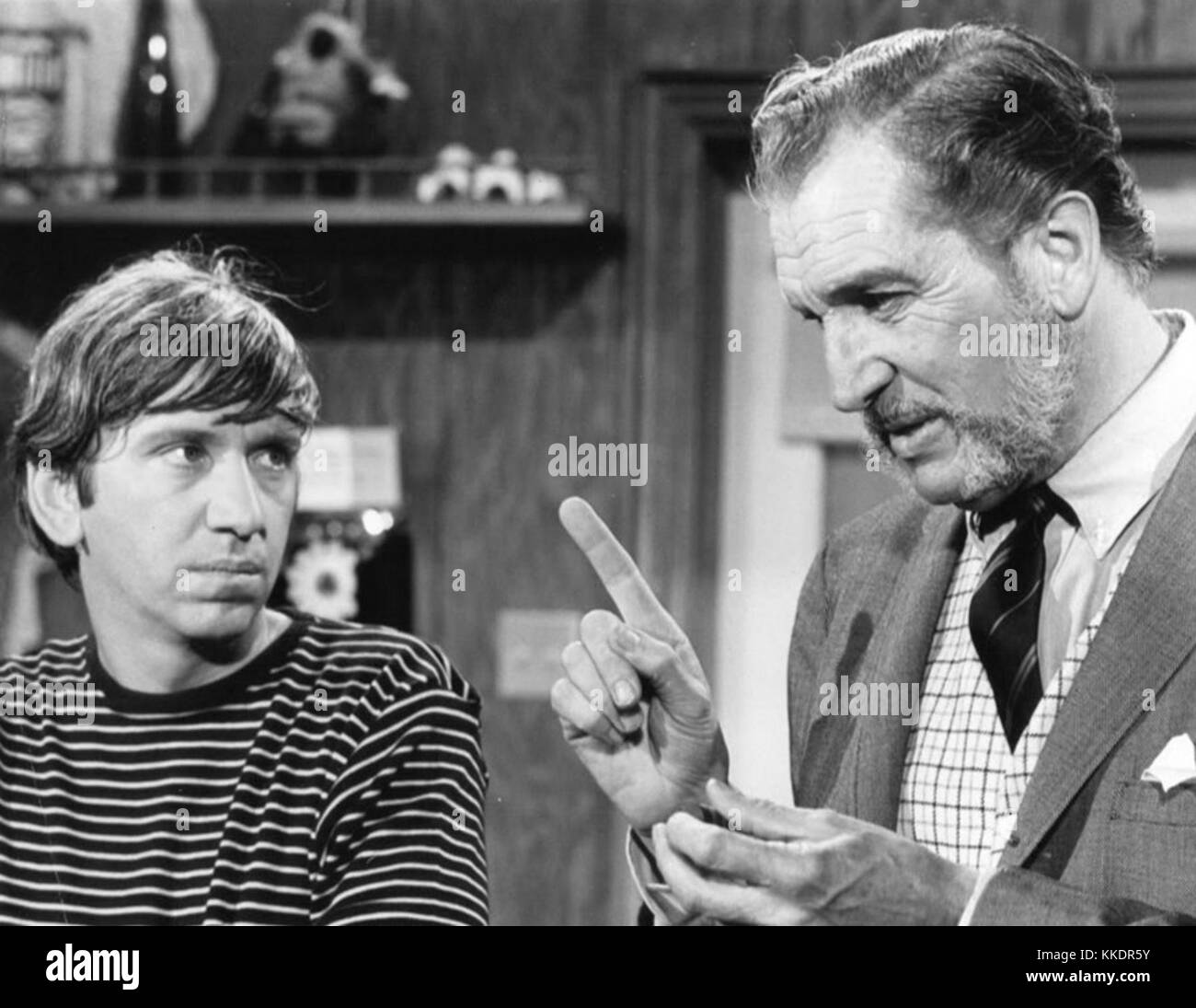 Bob Denver Vincent Price The Good Guys 1969 Stock Photo Alamy