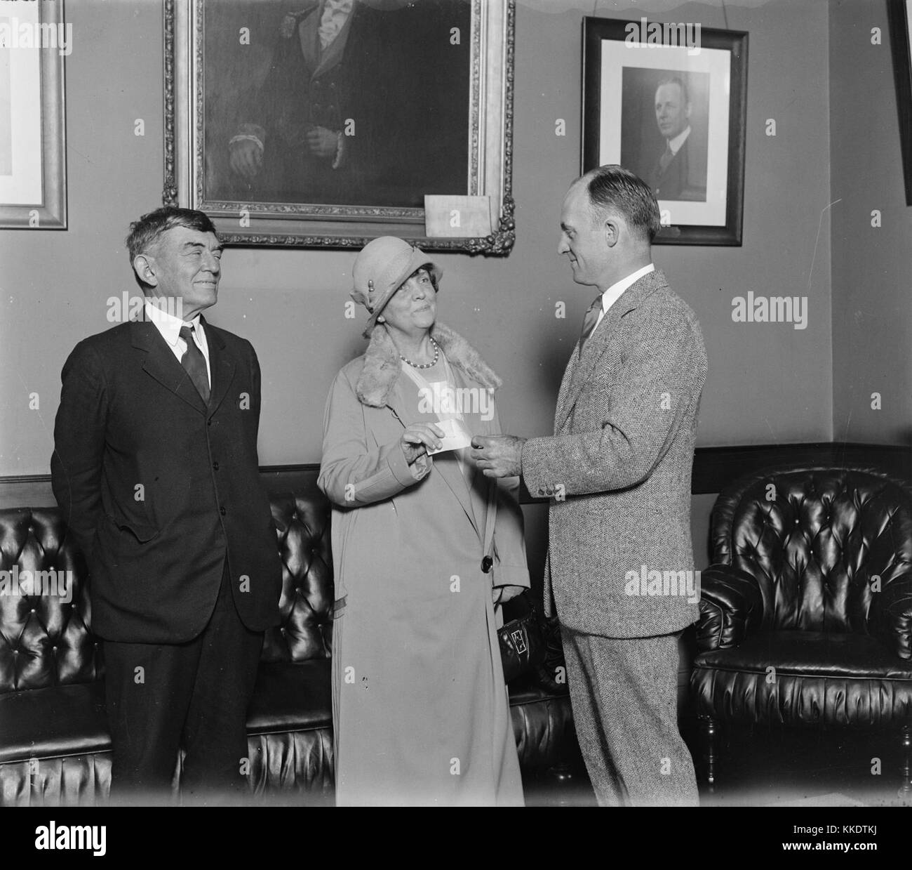 Lejeune, Mrs. Lejeune, MacNider Stock Photo Alamy