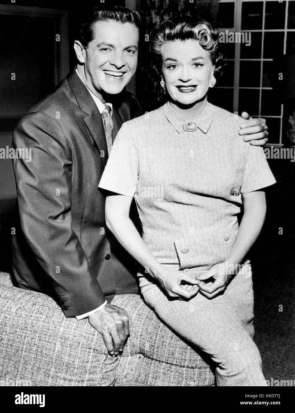 Bob Cummings Rosemary DeCamp Bob Cummings Show 1959 Stock Photo Alamy