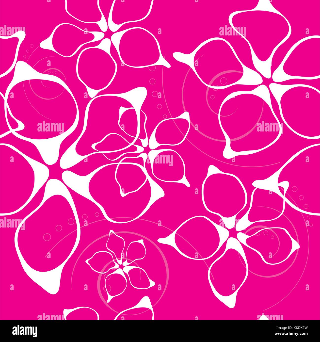 Floral seamless background Stock Vector