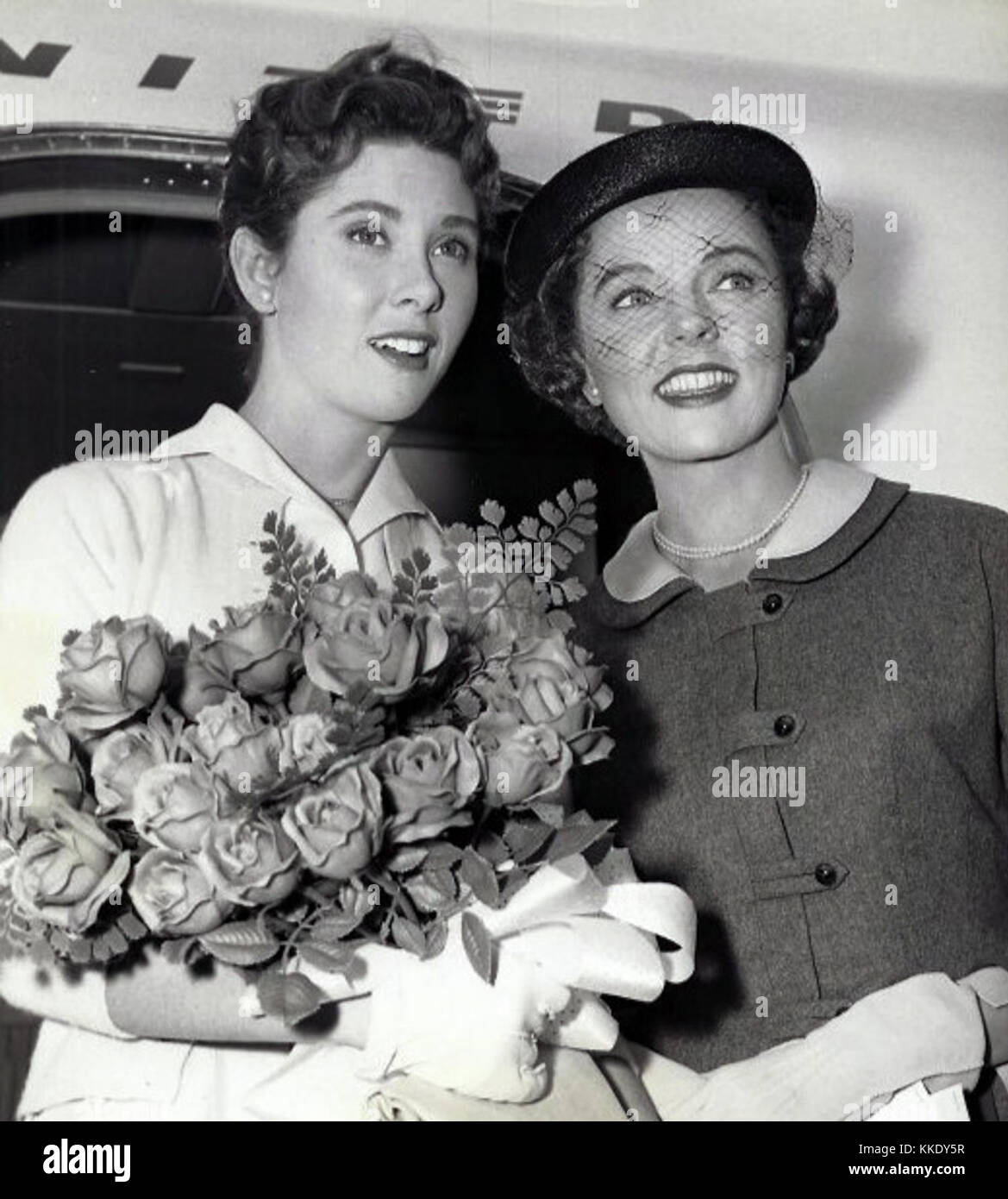 Elinor Donahue Jane Wyatt Father Knows Best 1959 Stock Photo