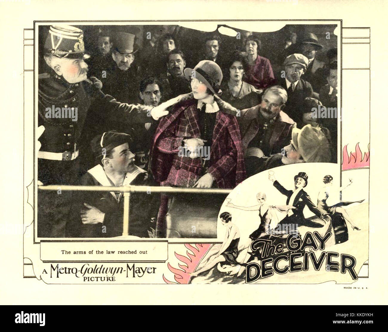 Gaydeceiver-lobbycard-1926 Stock Photo