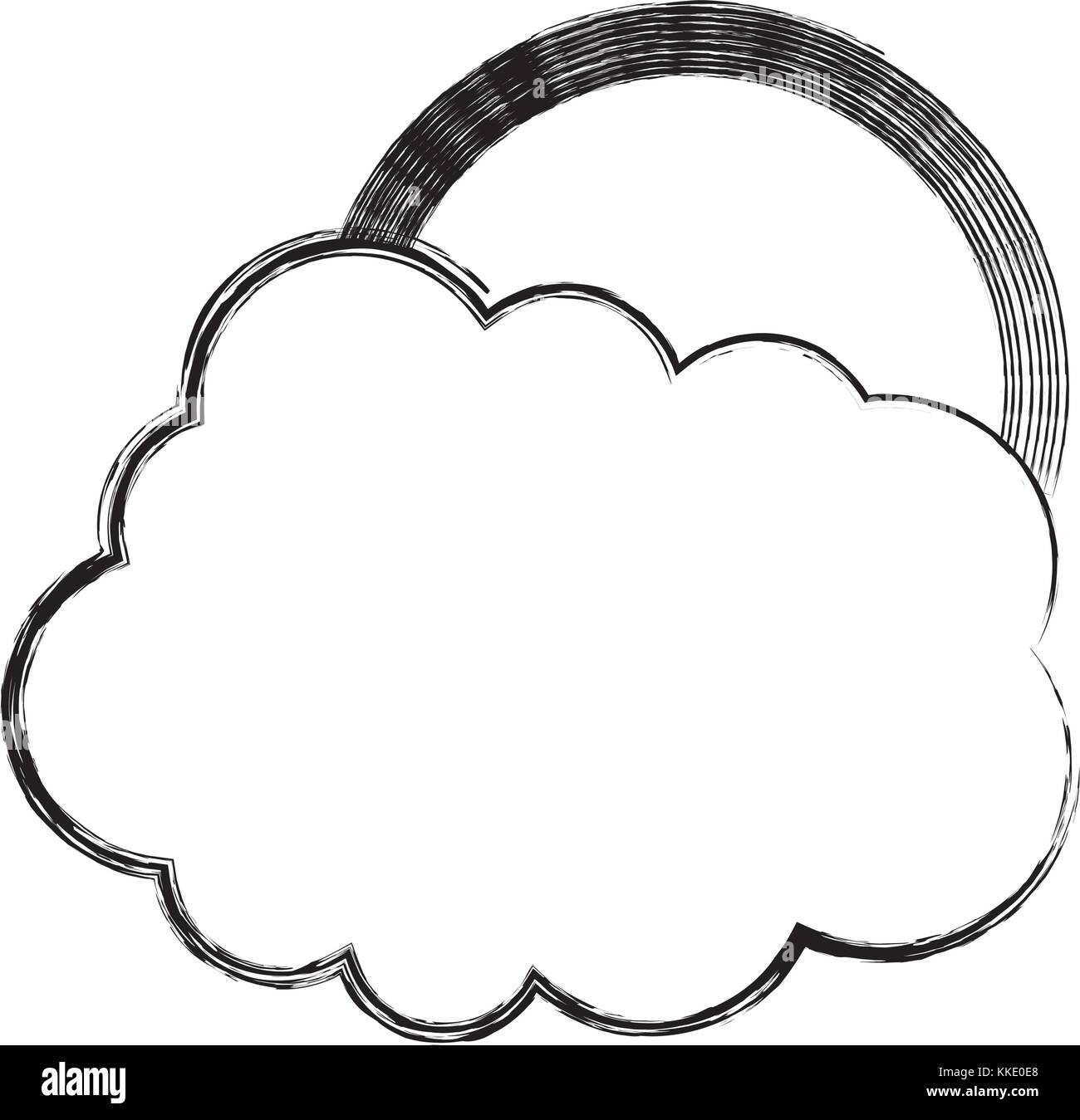 sun and clouds icon Stock Vector Image & Art - Alamy