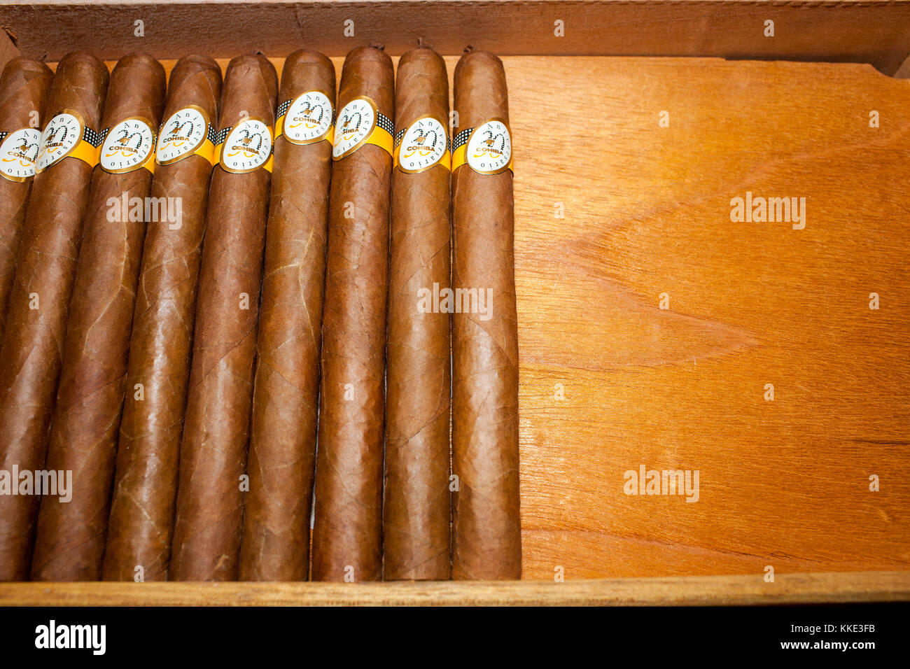 Cohiba 30th Anniversary Humidor Stock Photo Alamy