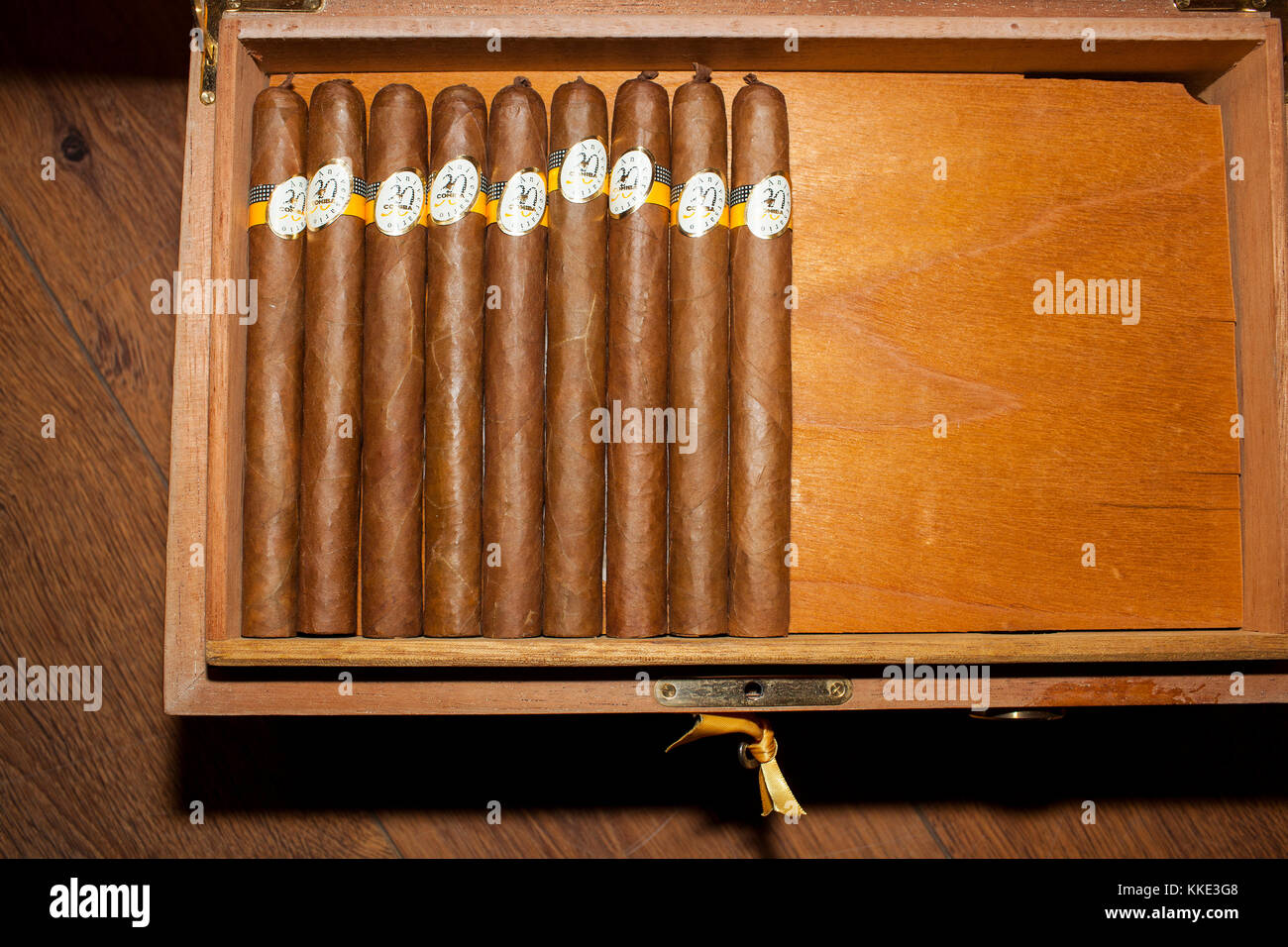 Cohiba 30th Anniversary Humidor Stock Photo Alamy