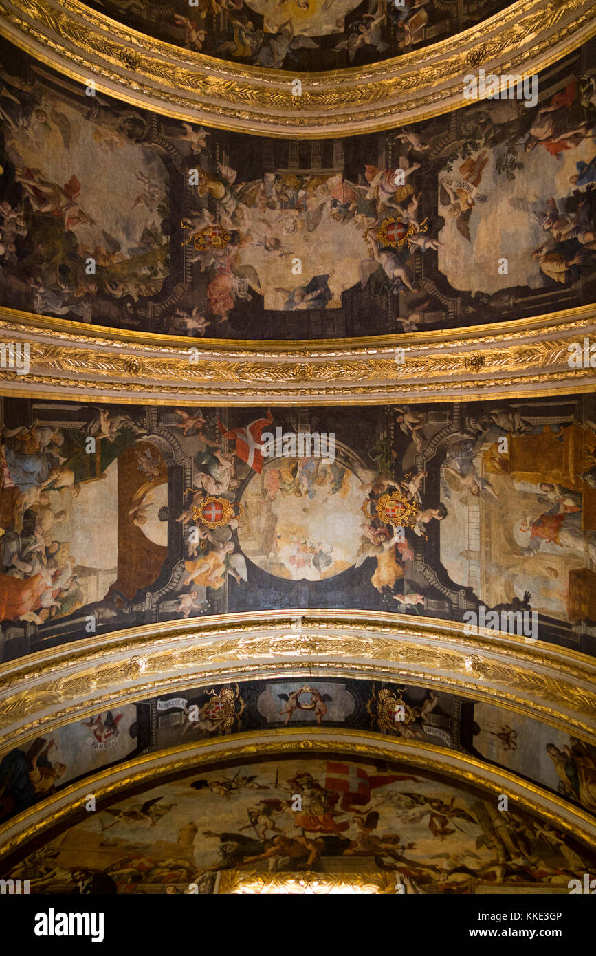Highly Decorated Church Ceiling Hi res Stock Photography And Images Alamy