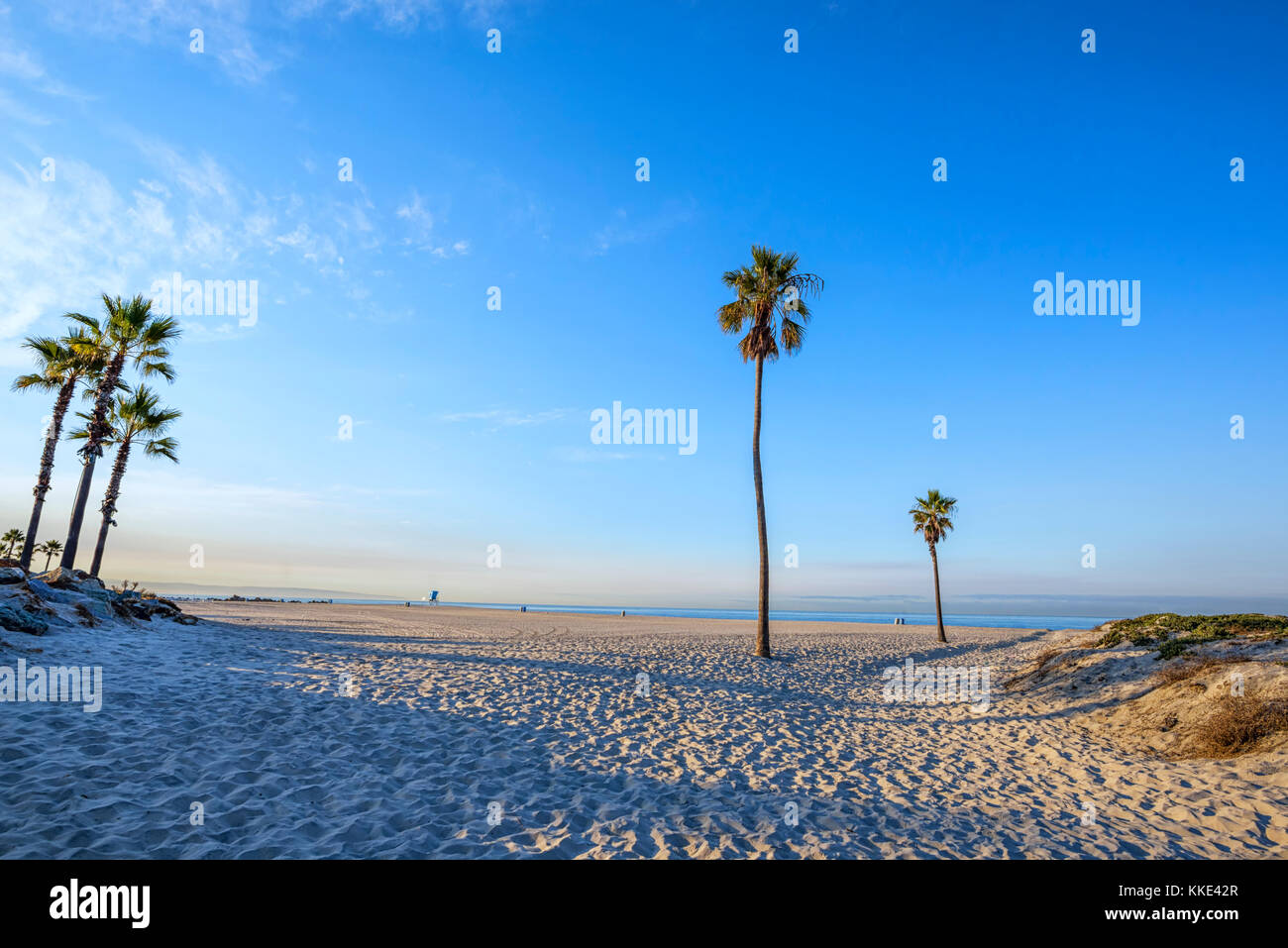 Coronado Central Beach. Coronado, California. Stock Photo
