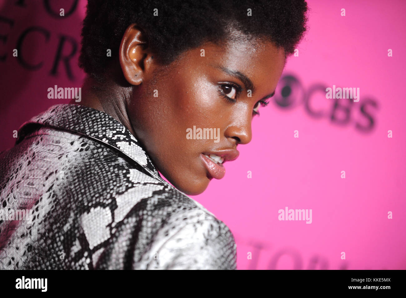 NEW YORK, NY - NOVEMBER 28: Amilna Estevao attends the 2017 Victoria's