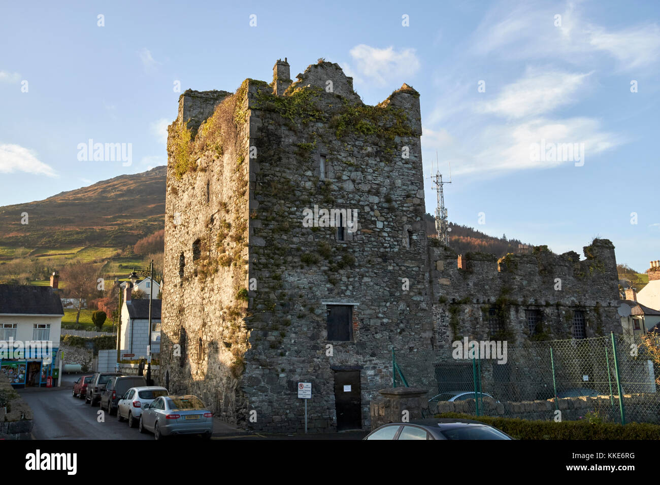 taffes castle merchant house town house carlingford county louth republic of ireland Stock Photo