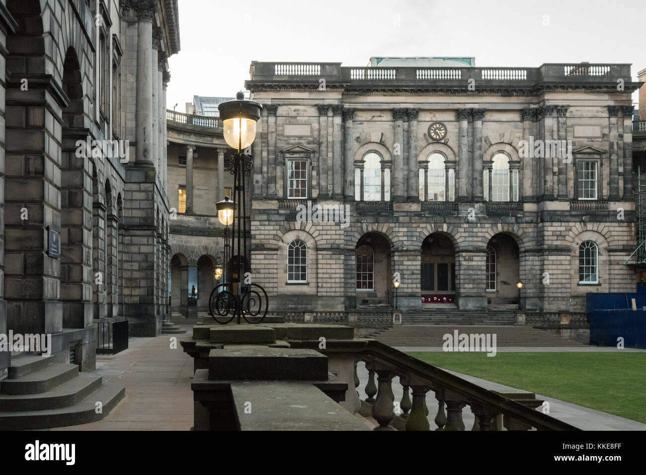 Old College, University of Edinburgh, Scotland, UK Stock Photo