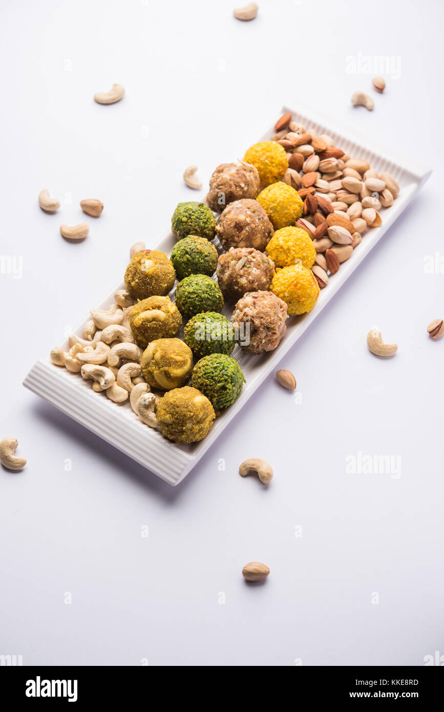 Dates oatmeal balls / No cook energy bites / saffron, pistachio, gum