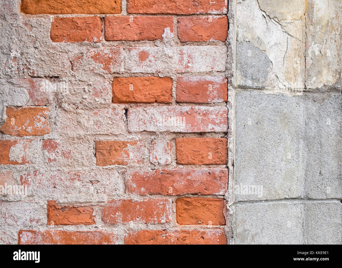 Old concrete/brick wall background Stock Photo Alamy