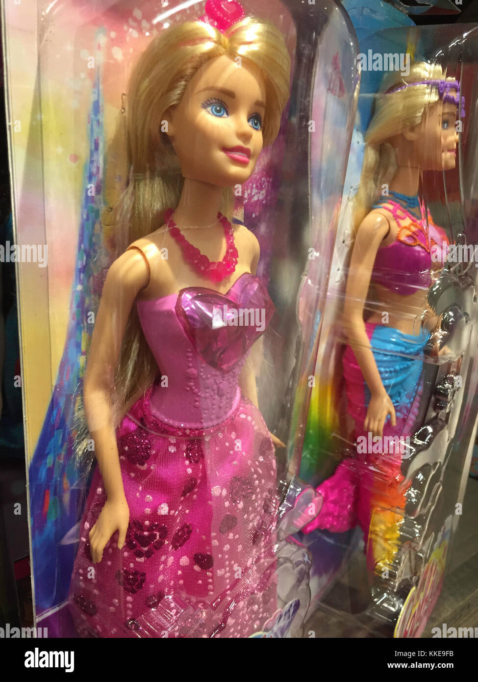 Barbie Doll Display, USA Stock Photo - Alamy
