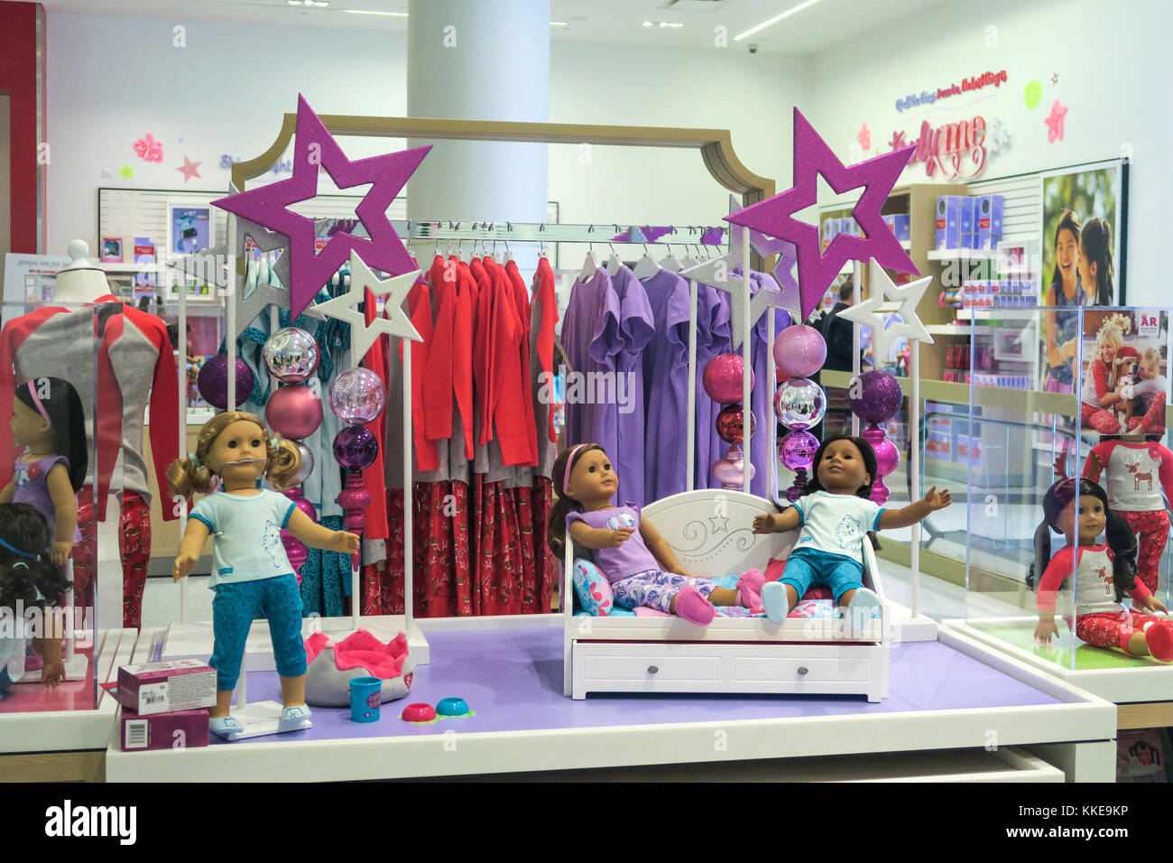 American Girl Store in Rockefeller Center NYC USA Stock Photo