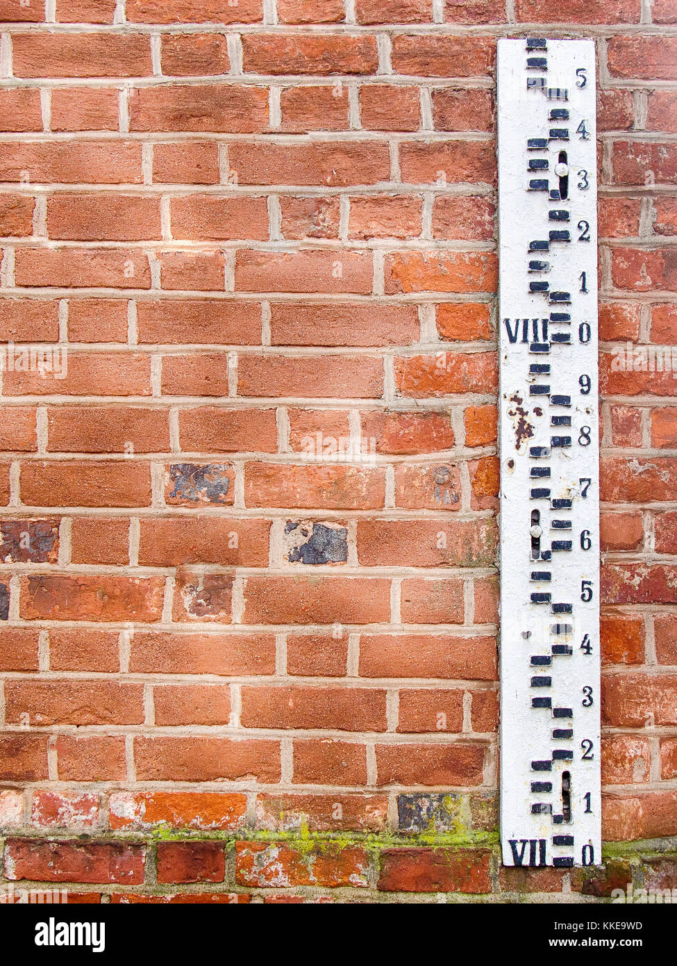 Water level ruler hi-res stock photography and images - Alamy