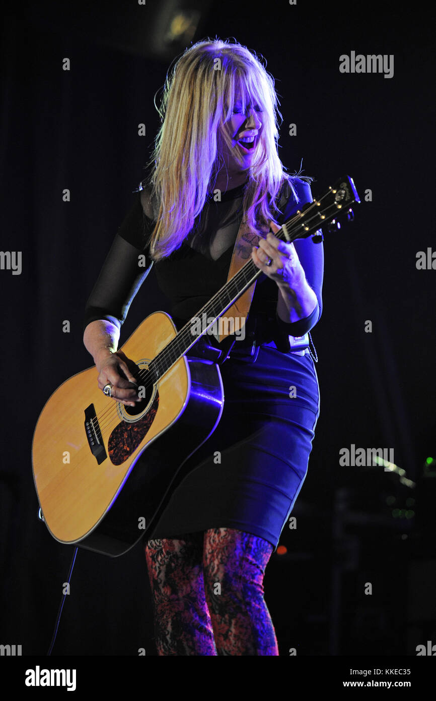 MIAMI BEACH , FL - APRIL 11: Nancy Wilson of Heart performs at the ...