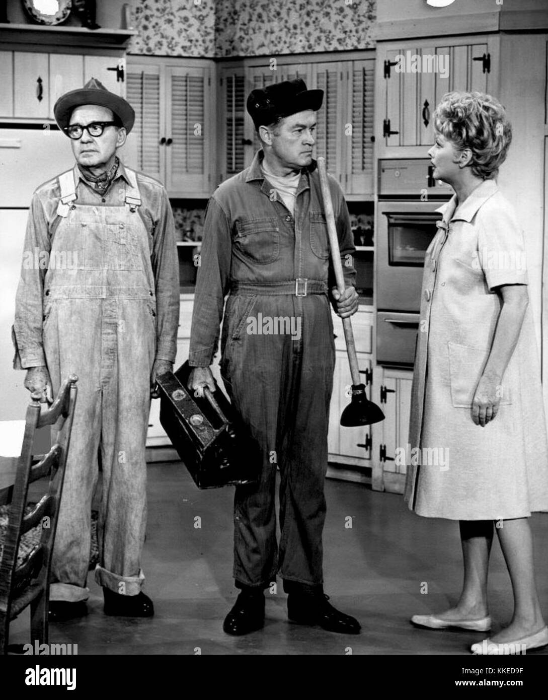 Jack Benny Bob Hope Lucille Ball Lucy Show 1964 Stock Photo Alamy