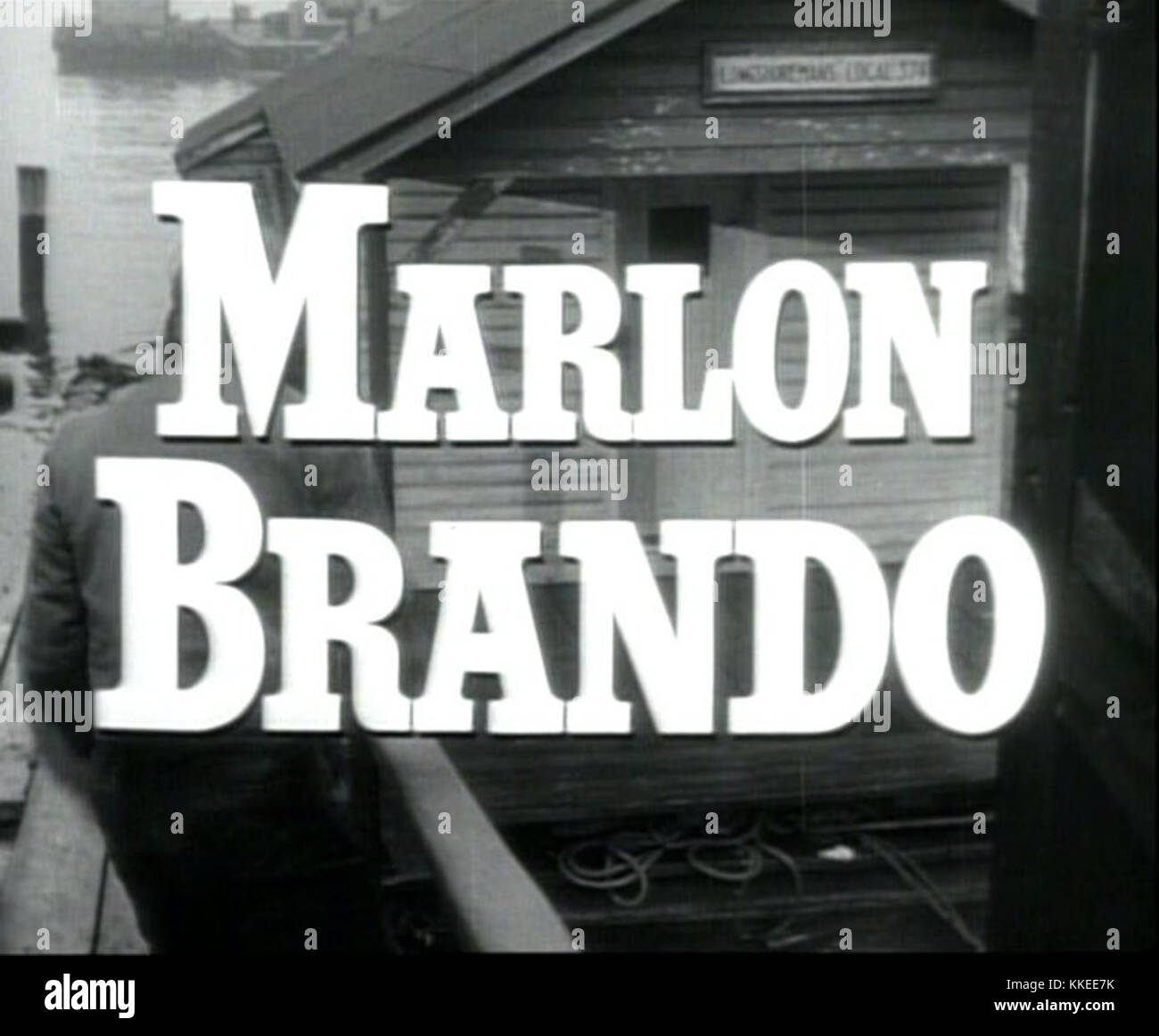 Marlon brando waterfront 8 Stock Photo