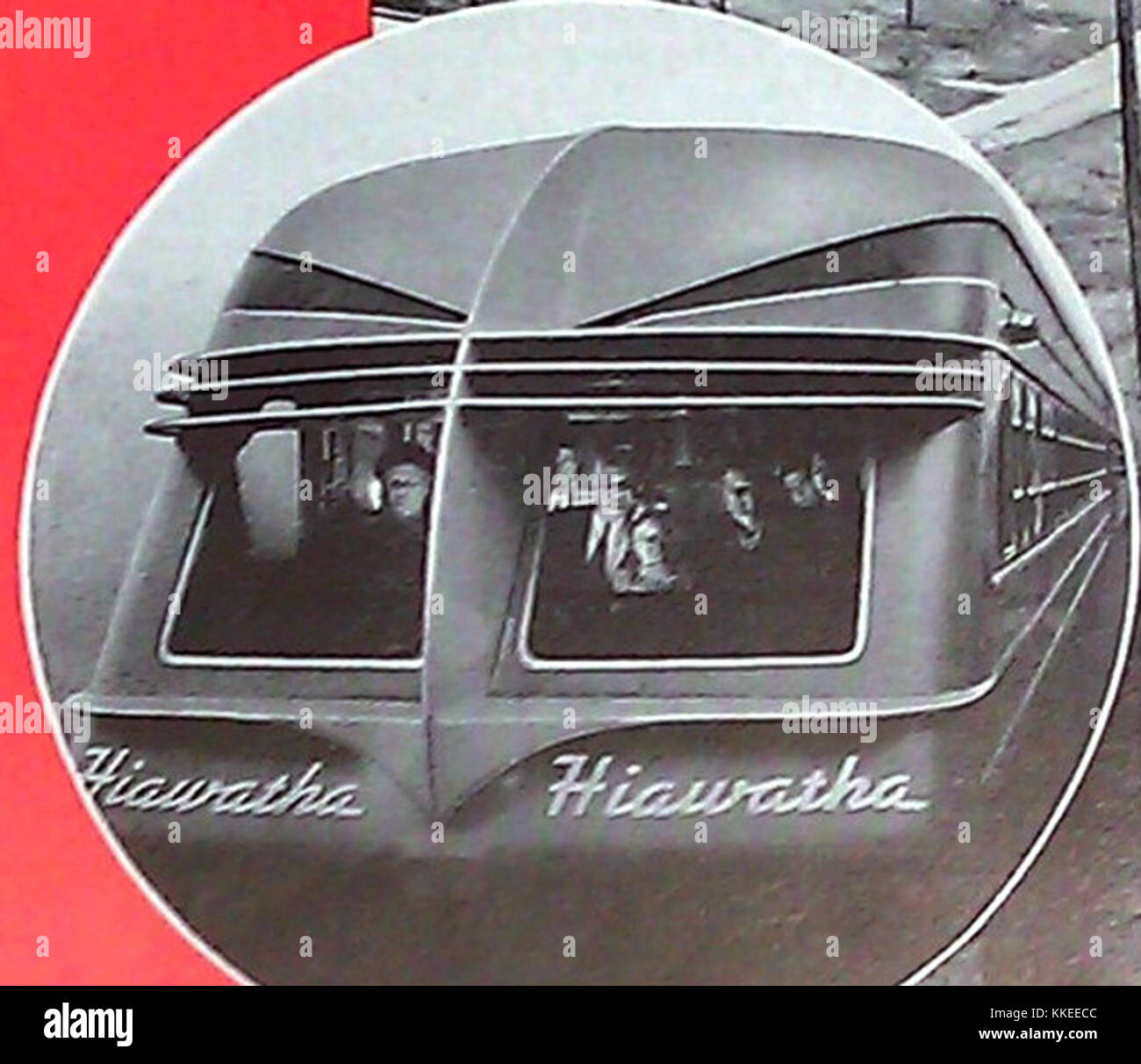 Midwest Hiawatha last version of Beaver Tail observation car Stock