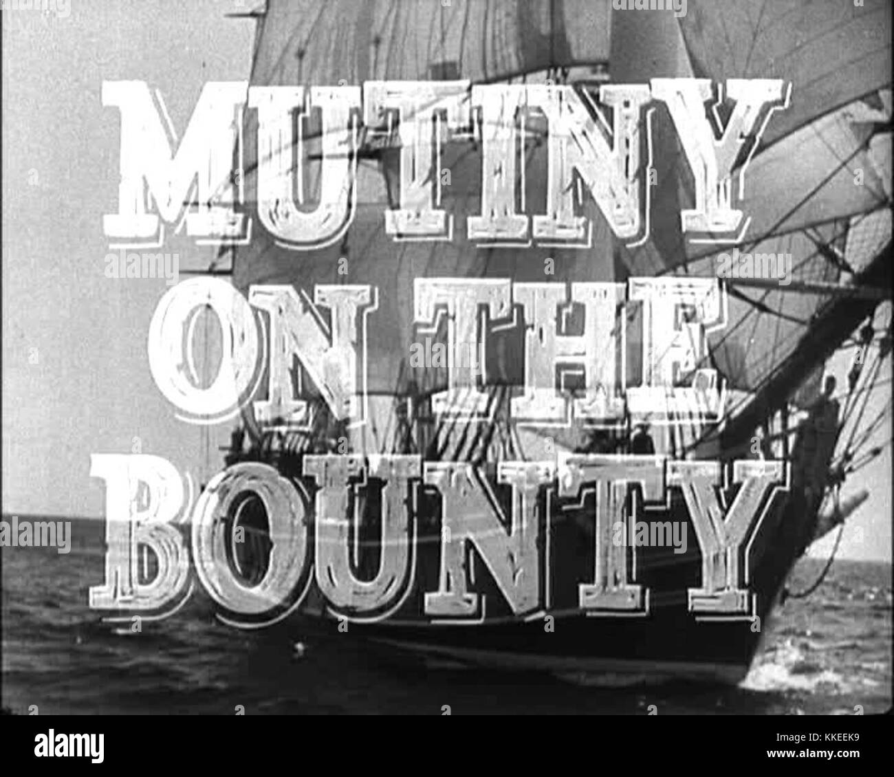Mutiny bounty 19 Stock Photo