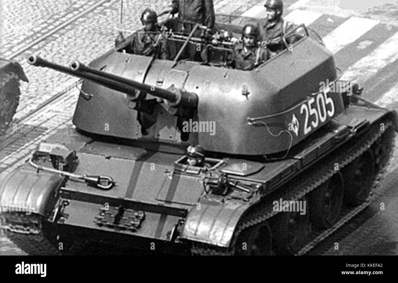 Polish ZSU-57-2 Stock Photo - Alamy