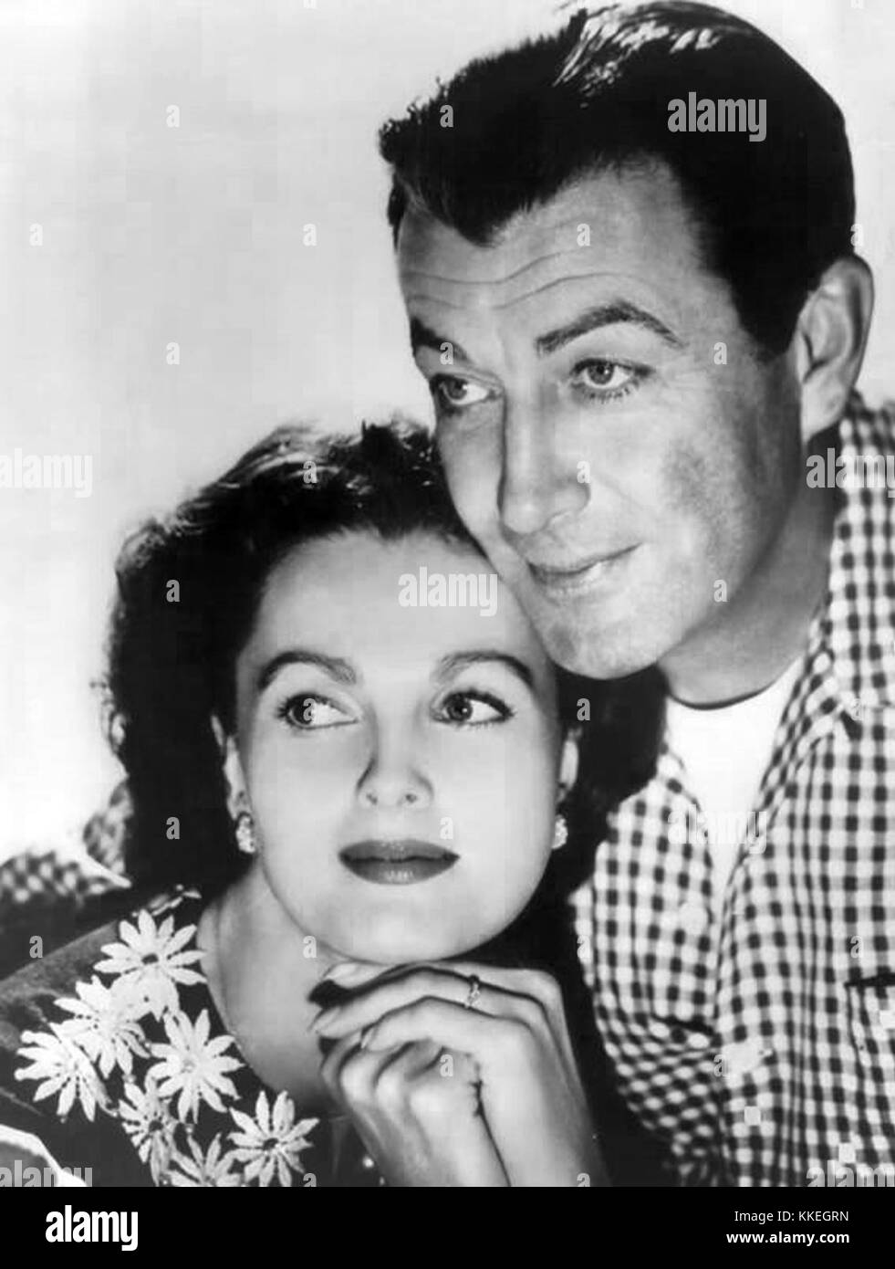 Ursula Thiess Robert Taylor The Detectives 1960 Stock Photo Alamy