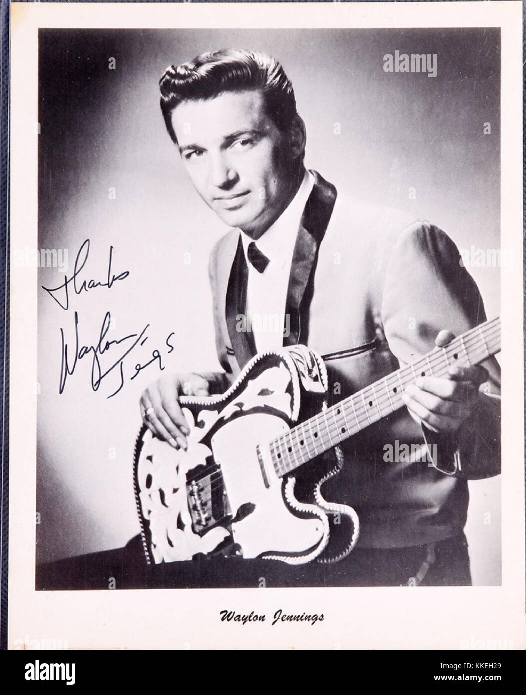 Jennings This promotional picture features Waylon Jennings, an influential ...