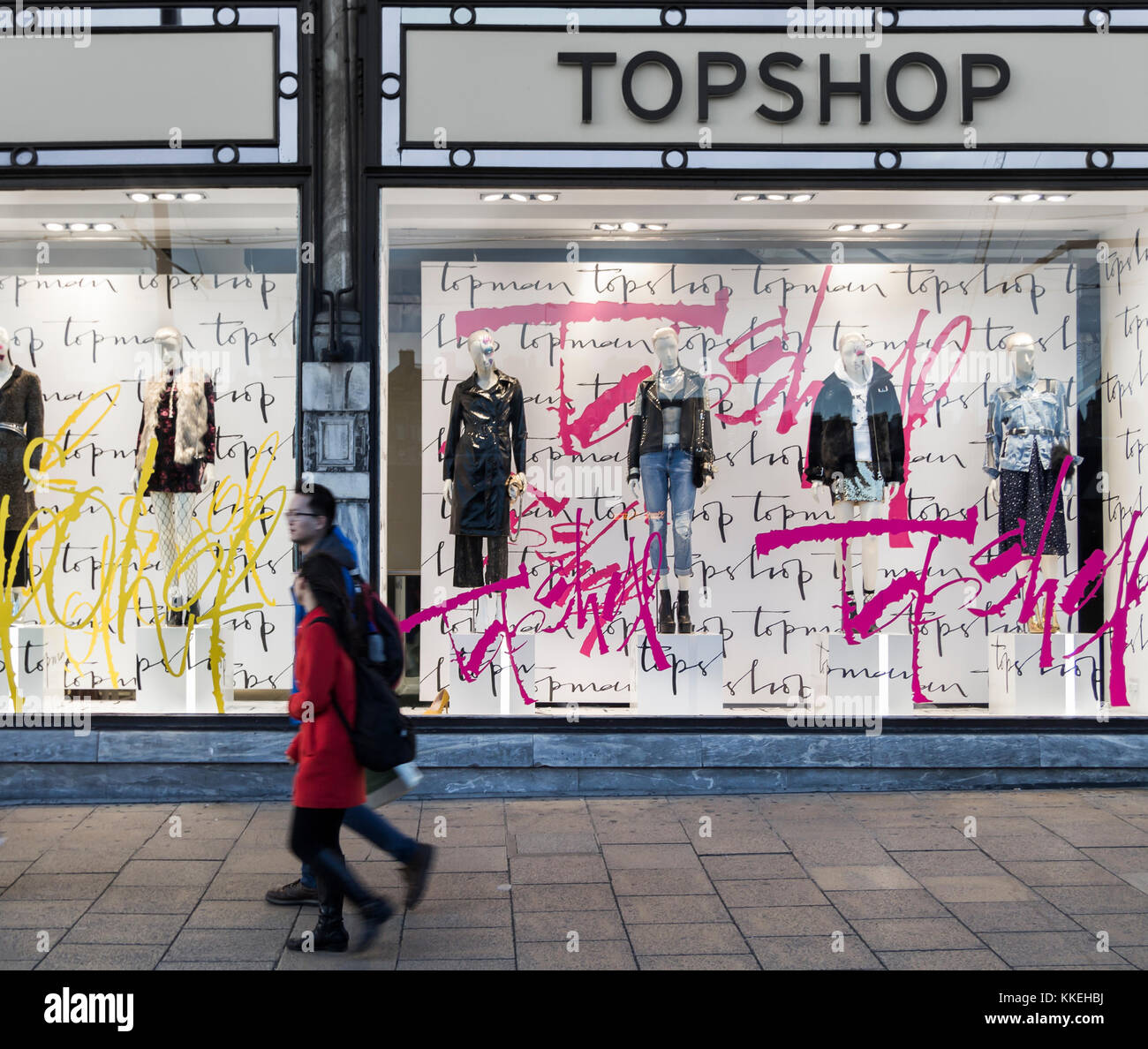 store on Princes street in Edinburgh, Scotland, UK Stock Photo Alamy