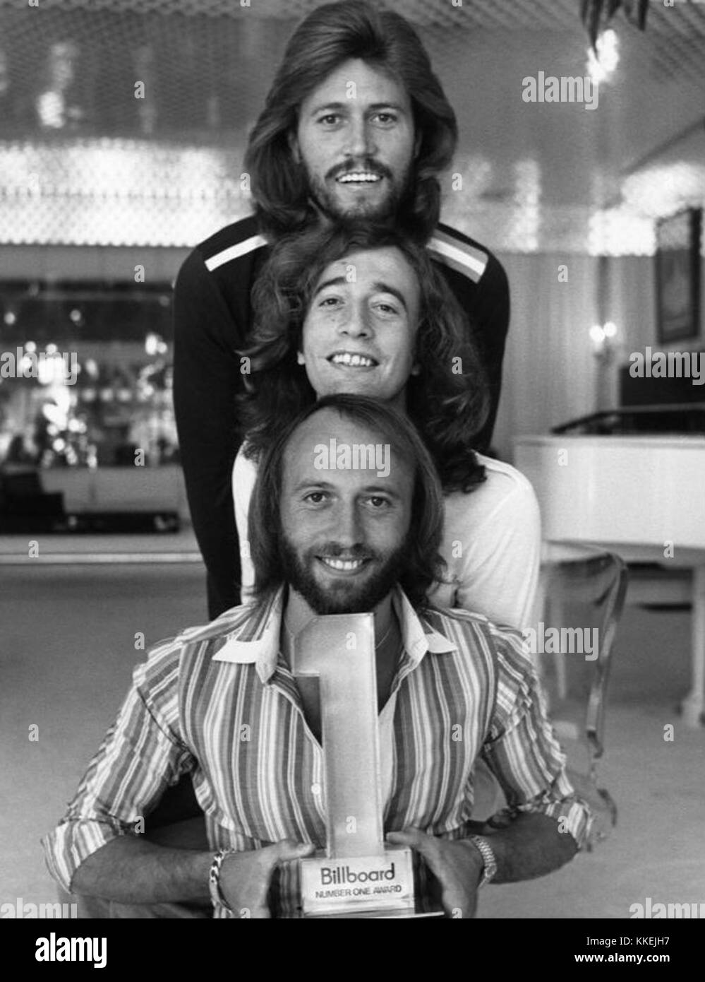 Bee Gees 1977 Stock Photo