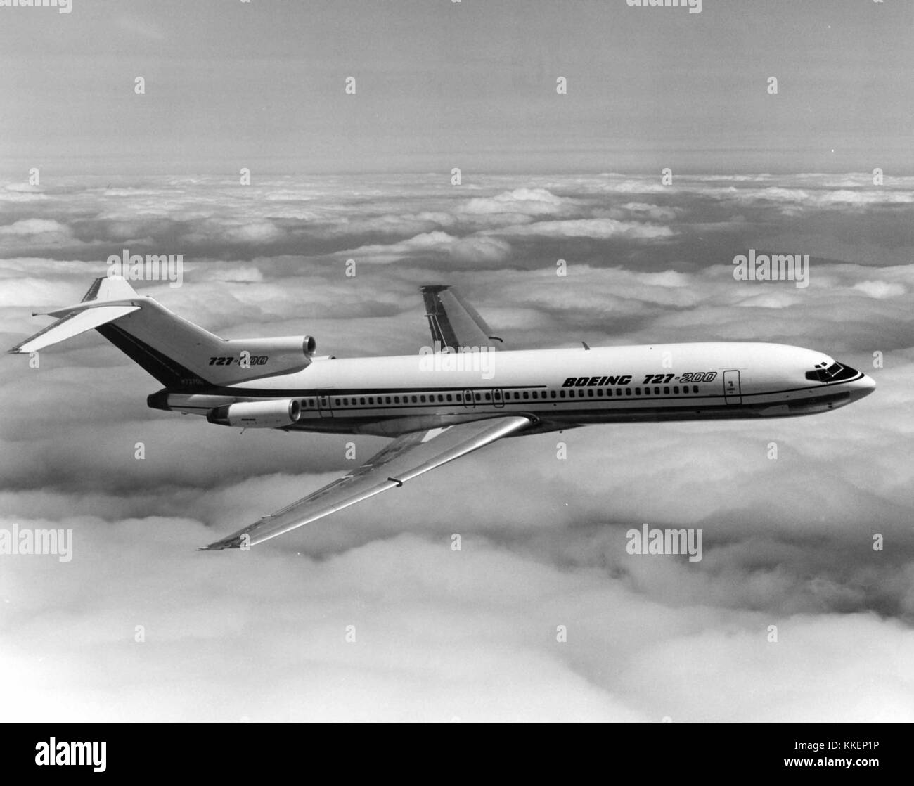 Boeing 727-200 N7270L (P41816) Stock Photo