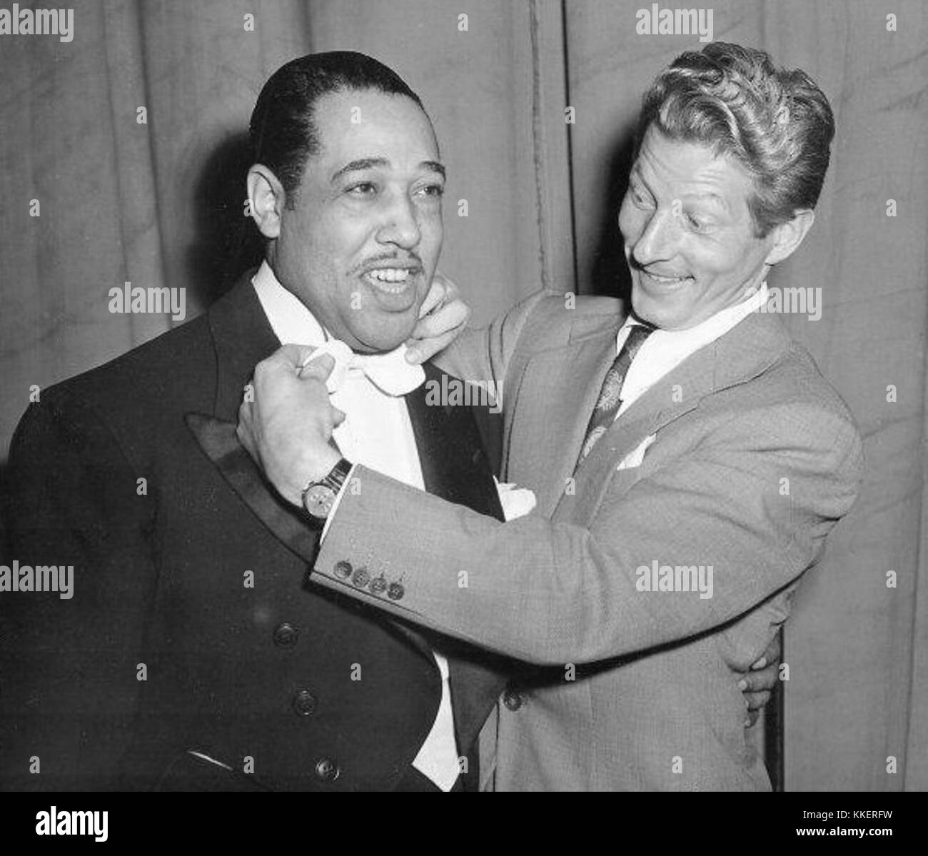 Duke Ellington Danny Kaye 1945 Stock Photo Alamy