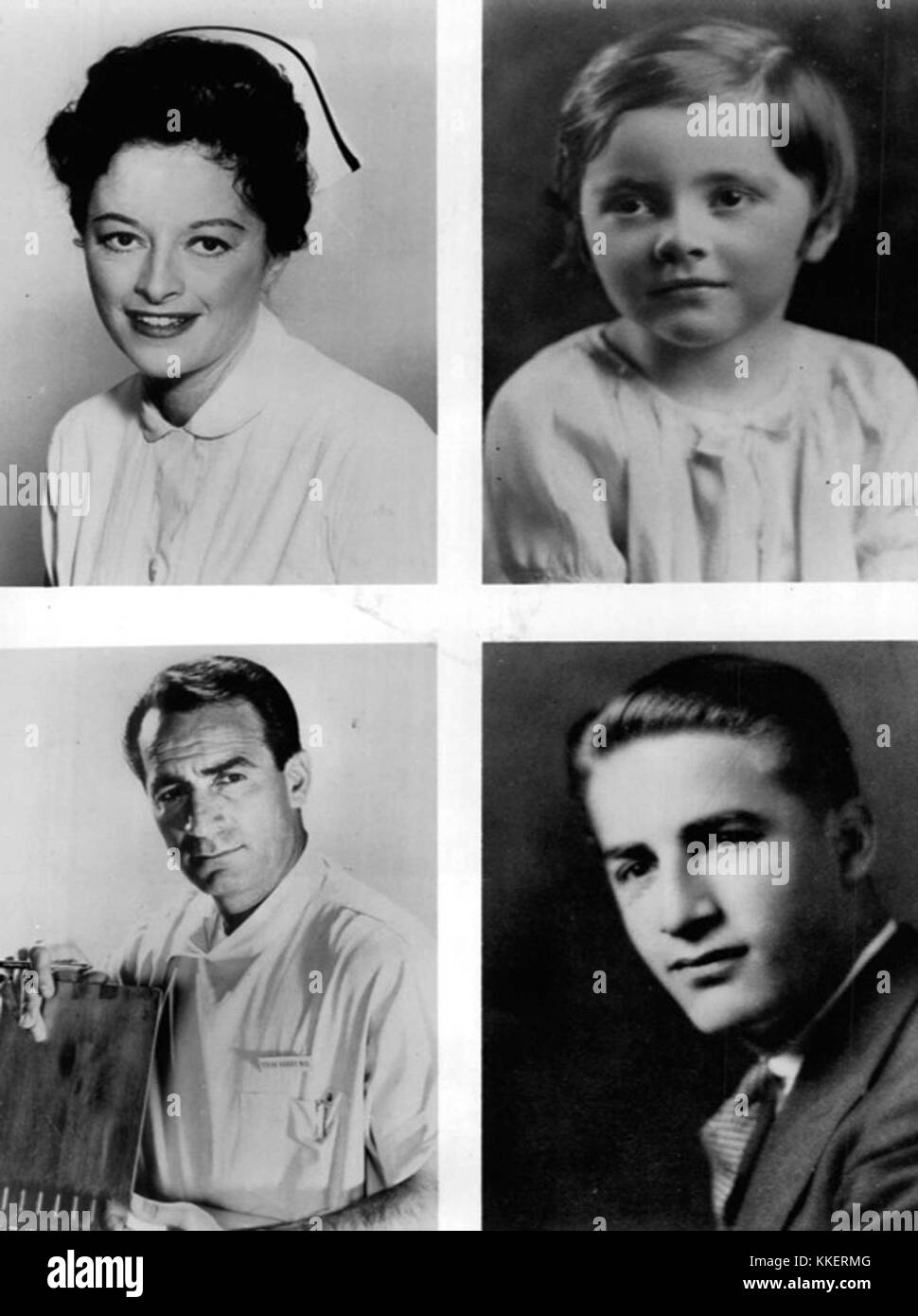 Emily McLaughlin John Beradino General Hospital 1967 Stock Photo Alamy