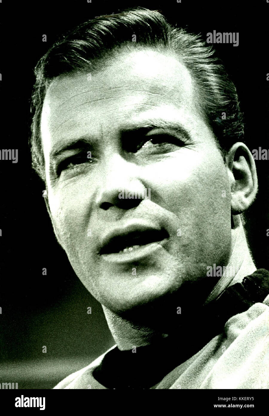 1966 Original Press Photo William Shatner as Captain Kirk in Star Trek B4 Show Stock Photo