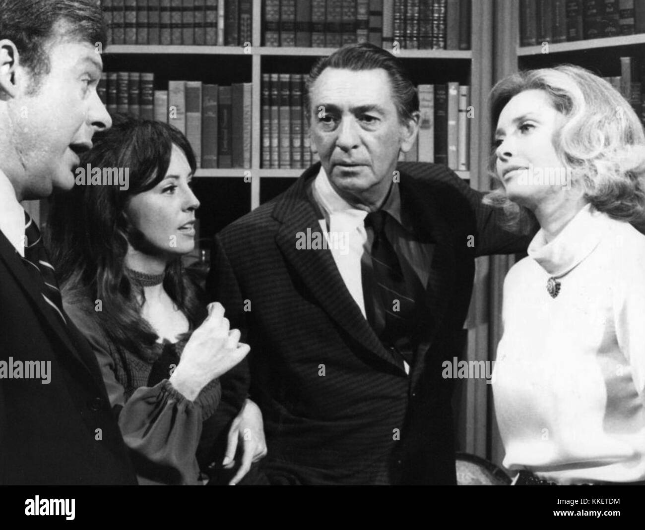 Days of Our Lives cast 1971 Stock Photo Alamy
