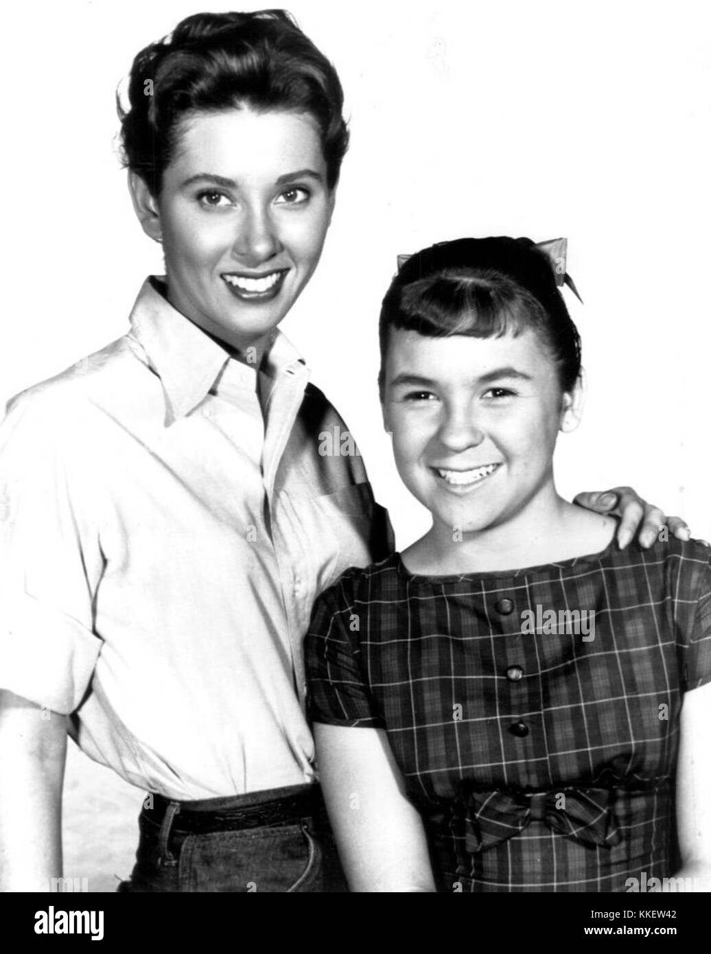 Elinor Donahue Lauren Chapin Father Knows Best 1959 Stock Photo