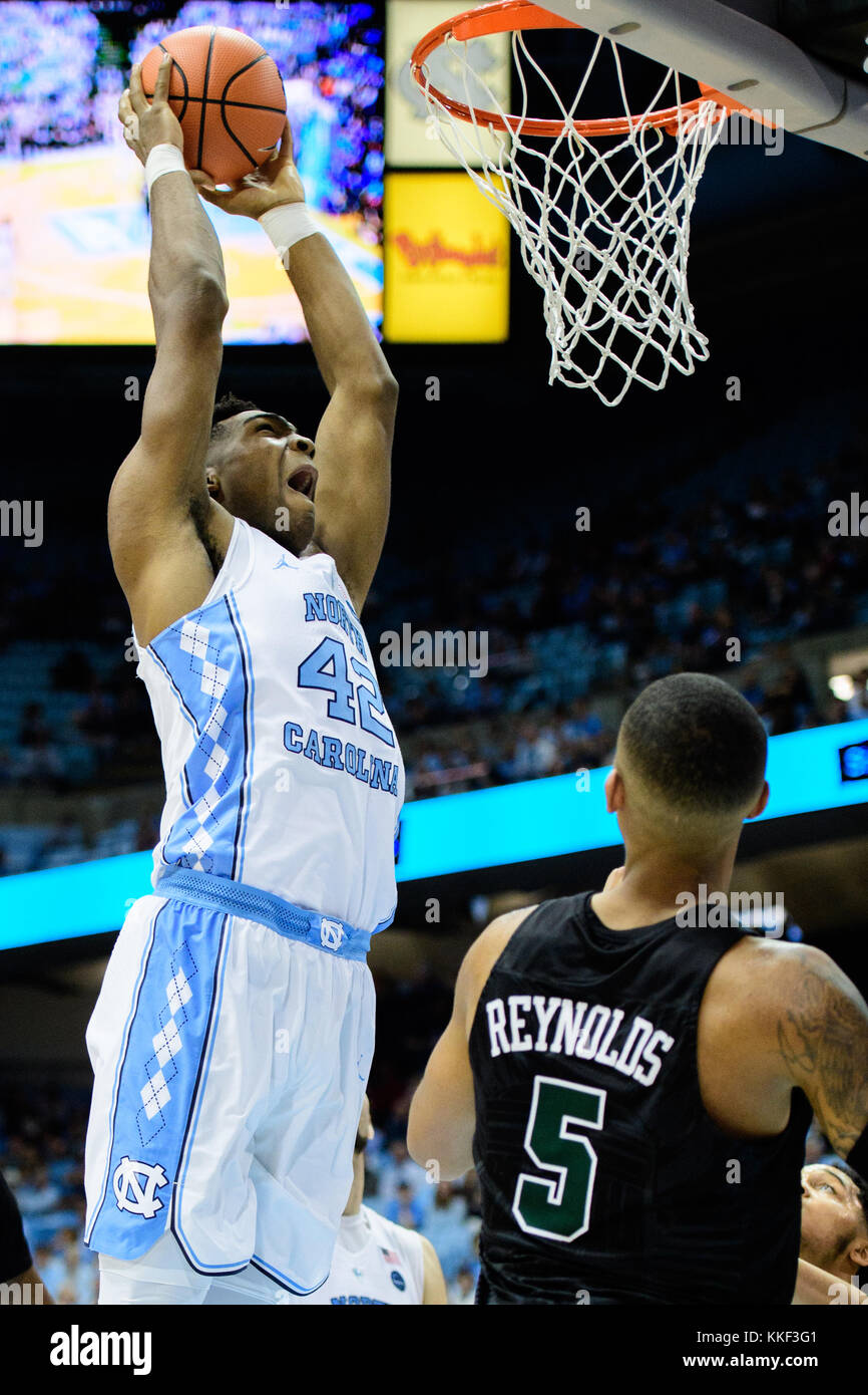 North Carolina forward Brandon Huffman (42) during the NCAA College