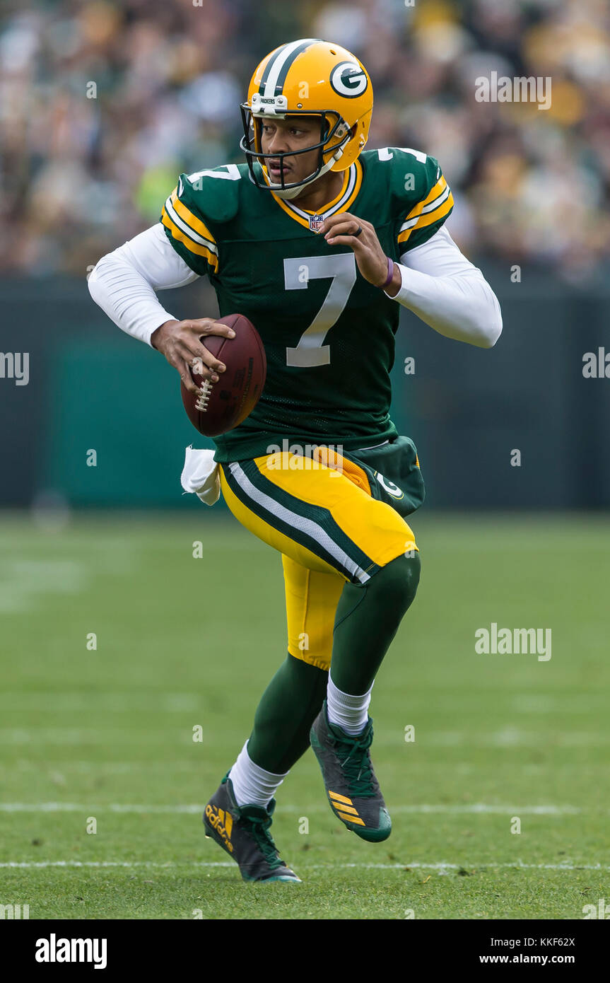 December 3, 2017: Green Bay Packers quarterback Brett Hundley #7